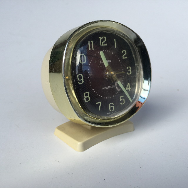 CLOCK, Alarm - Gold Westclox